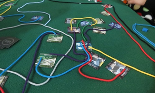 Illustration for article titled Board Games With OB #28: String Railway